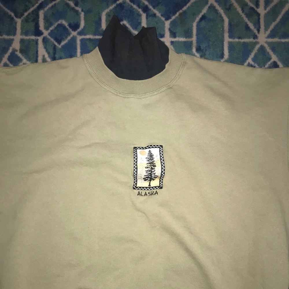 alaska turtle neck pullover sweater